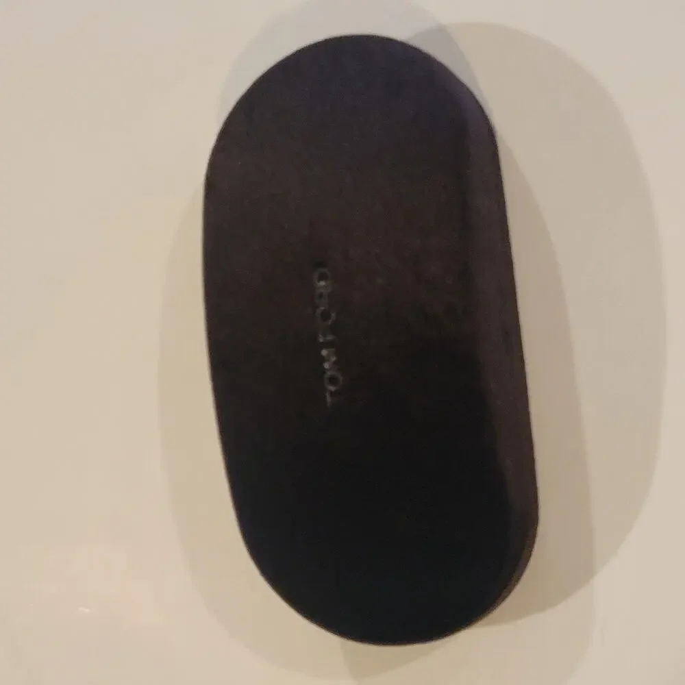 Tom Ford Black Velour Sunglasses Case Hard Clamshell